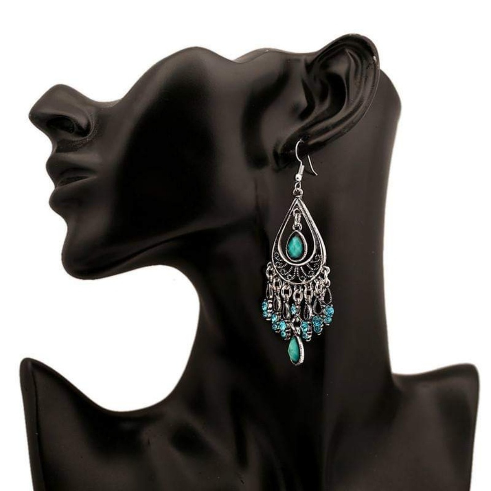 New Gypsy/Boho Crystal drop fashion earrings
